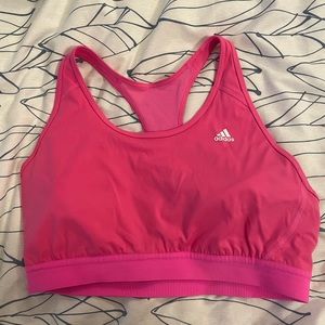 Pink Adidas Sports Bra Size XXL